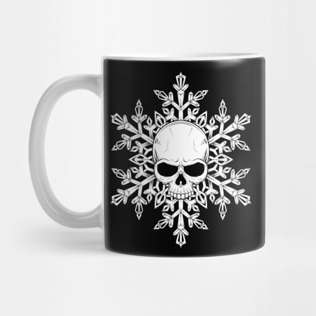 Frozen Skullflake by JCoulterArtist